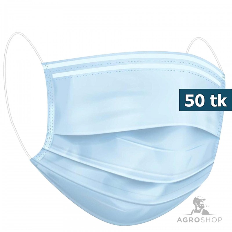 Kertakäyttö hengityssuojain Geko 50kpl Kertakäyttö hengityssuojain Geko 50kpl