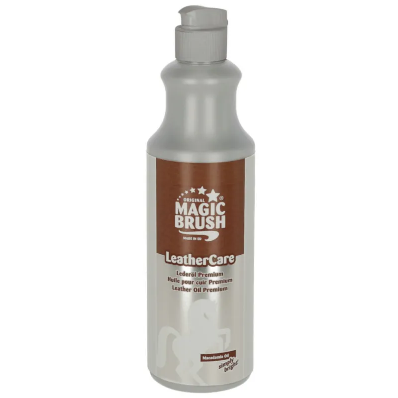 Nahkaöljy LeatherCare Premium MagicBrush 500ml