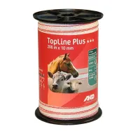 Sähköpaimenen aitanauha TopLine Plus 10mm/200m