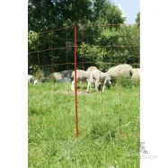 Sähköistettävä aitaverkko AKO OviNet lampaille 1,08x50 m yksikärkisellä piikillä, oranssi
