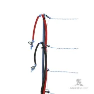 Sähköverkko AKO TitanNet Premium Vario susisuojaukseen 1,22x50m, kaksoispiikki