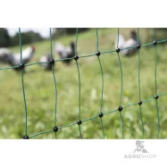 Sähköistettävä aitaverkko PoultryNet kanoille 1,06x50 m jalkatuella