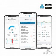 Älykäs sähköpaimenjärjestelmä FENCEe RFEDX80 + WiFi-GatewayGW100 + monitorMX10