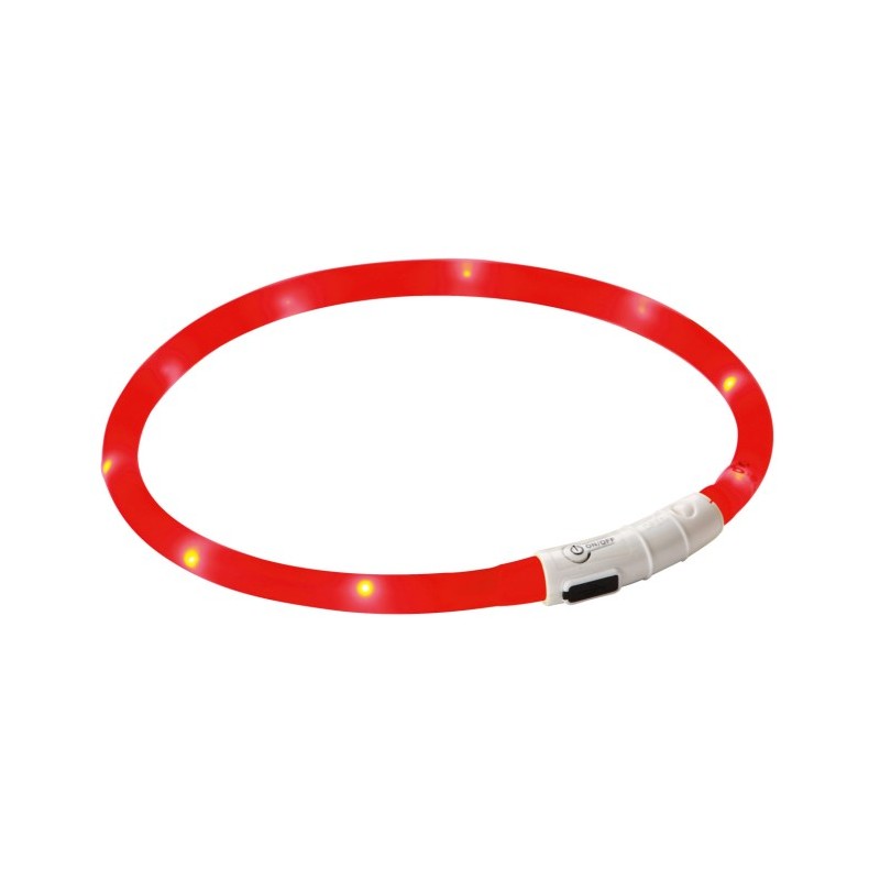 LED-kaulapanta MaxiSafe 55cm punainen
