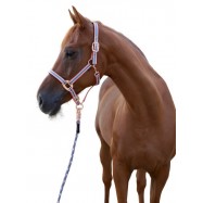 Riimu Cora harmaa/vaaleanpunainen Pony