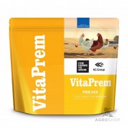 Munivien kanojen täydennysrehu VitaPrem PreMix 20% 4kg