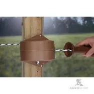 Veräjäjärjestelmä AKO Premium  FLEXIGATE Recycled 6mm aitanarulla 6m