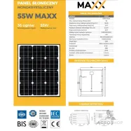 Aurinkokenno MAXX 55W yksikiteinen