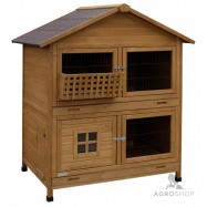 Rodent Pen South Tyrol 125 x 87 x 142 cm,with Hayrack