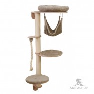 Wall Cat Tree Dolomit Grappa 80x53x204, taupe