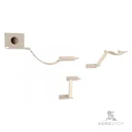 Kissan kiipeilyseinä Mount Everest, 9 osaa, beige