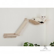 Climbing Wall Mount Everest for Cats, 9-pce, beige