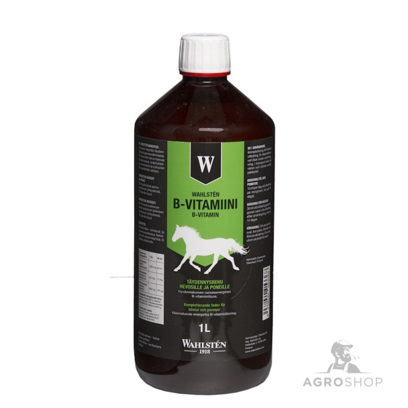 Hevosten täydennysrehu W B-vitamiini 1l