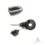 Rengaseristin Agroshop EcoStrong pakkauksessa 150 kpl + avain ruuvattaville eristimille
