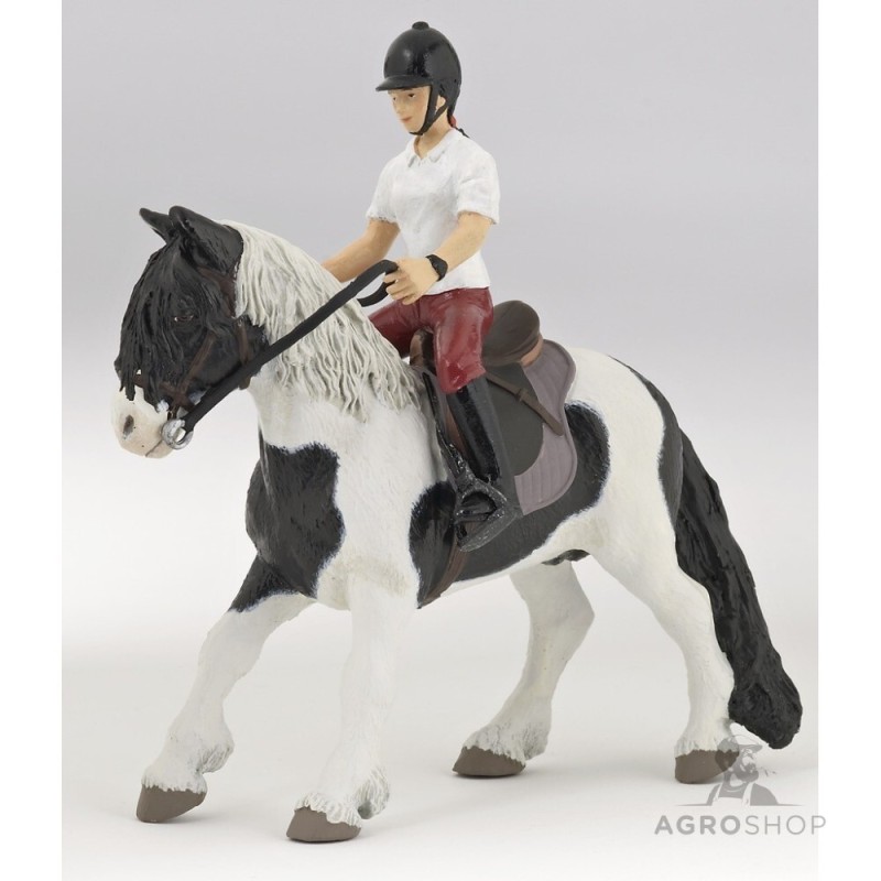 PAPO mallihevonen Pony with Saddle