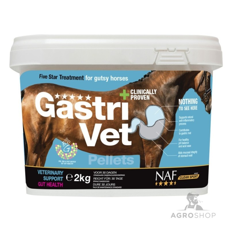 Pelletti Gastrivet Naf 4kg