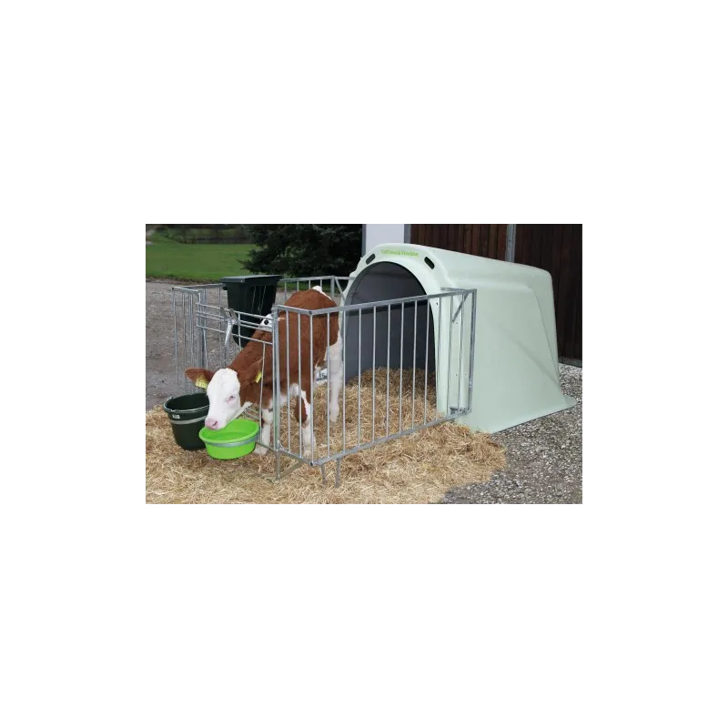 Vasikkatalo CalfHouse Master Plus metalliaidalla