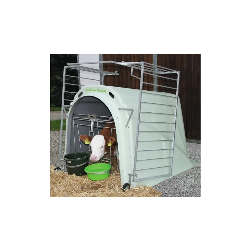 Vasikkatalo CalfHouse Master Plus metalliaidalla