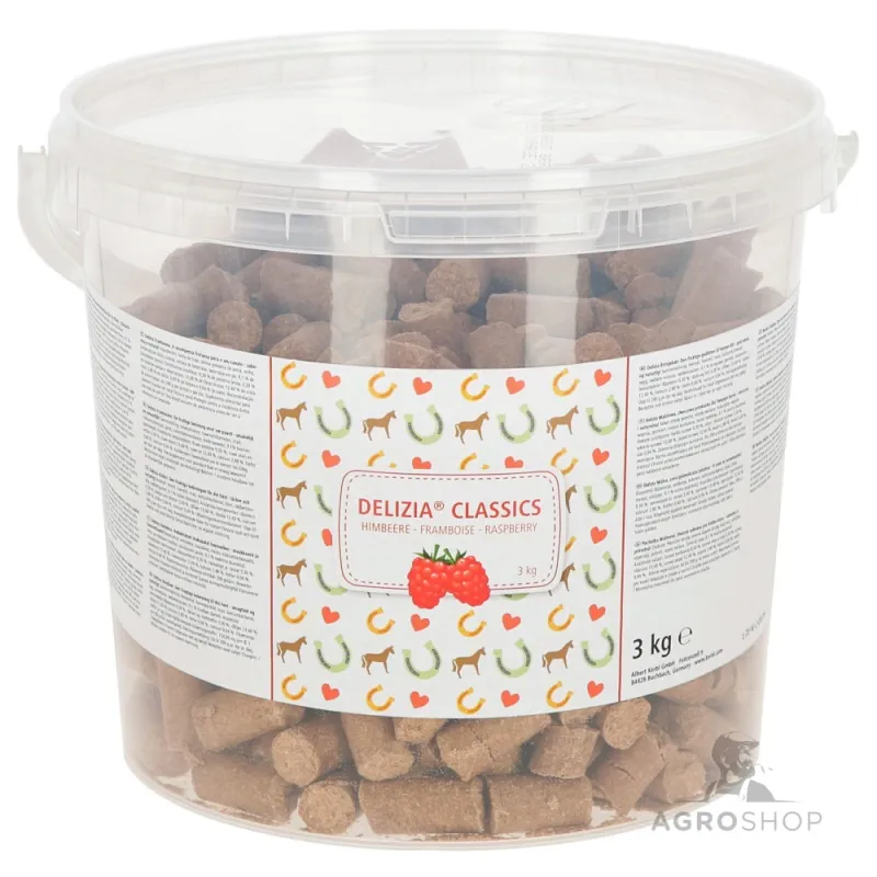 Hevosten makupalat 3kg Delizia