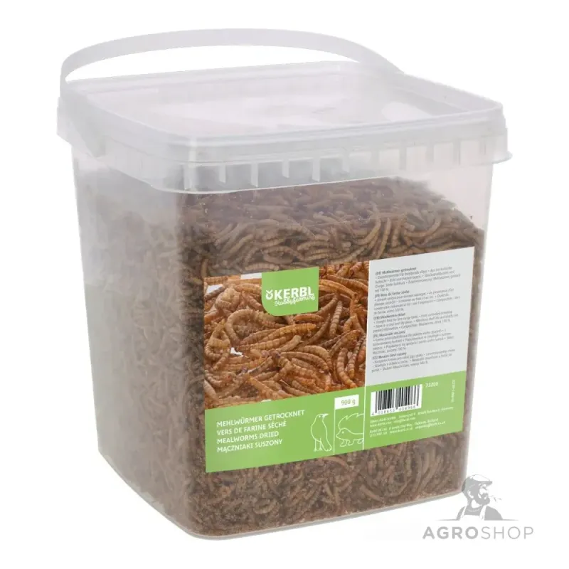 Kuivatut jauhomadot 900g