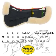 Lampaannahkaromaani Trim Kavalkade