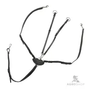 Martingaali rintaremmillä V-Shape Kavalkade