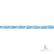 Sähköpaimenen aitanaru AKO PlatinumLine 300m valkoinen/sininen