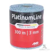 Sähköpaimenen aitanaru AKO PlatinumLine 300m valkoinen/sininen