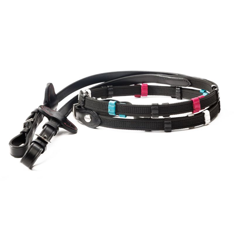 Ohjat Rubberised Training 16mm Kavalkade