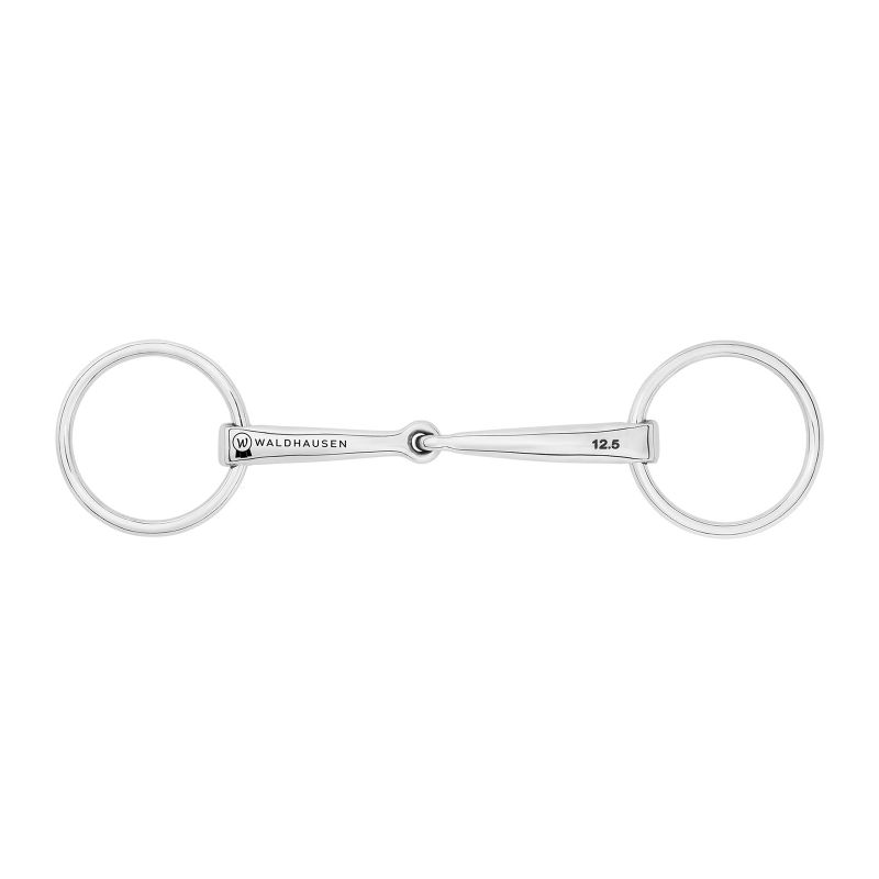 Kaksiosainen Bridoon kuolain 14mm Waldhausen