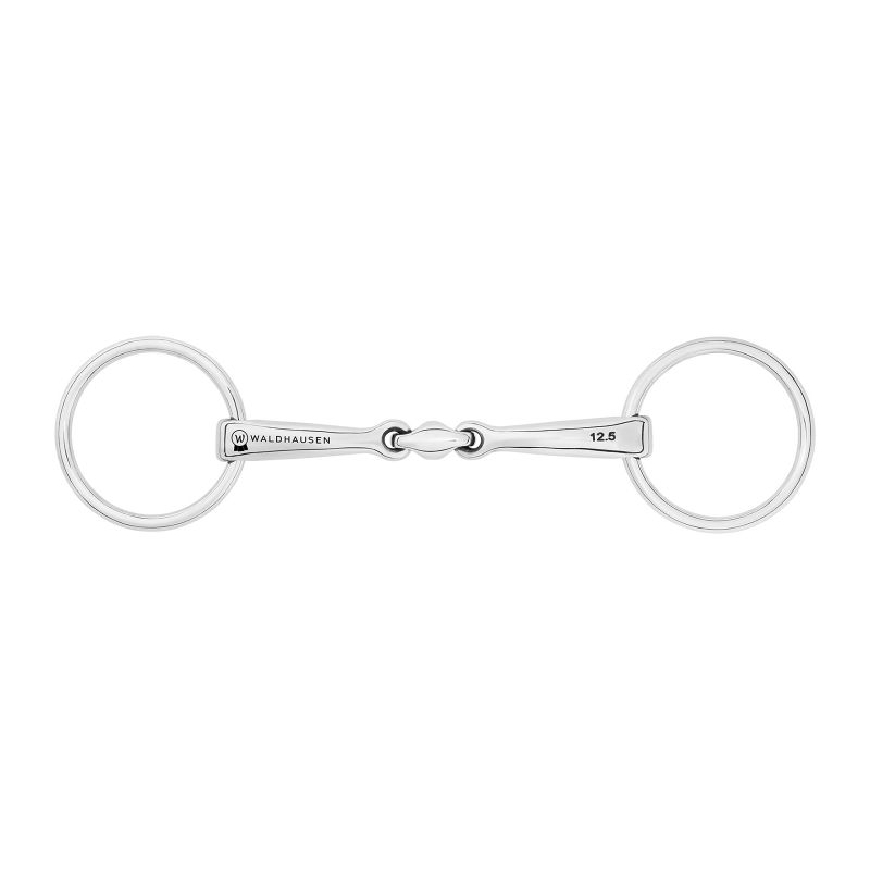 Kolmiosainen Bridoon kuolain 14mm Waldhausen
