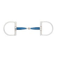 Kaksiosaiset kuolaimet D-renkaalla Sweet Iron 14mm Waldhausen