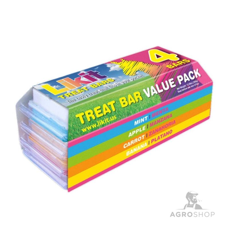 Likit Treat Bar herkkupatukat 4 × 90 g