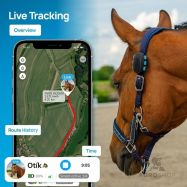 GPS-paikannin hevosille FENCEe EquiGPS Track, vaaleanpunainen