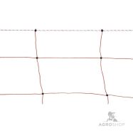 Sähköistettävä aitaverkko AKO OviNet Premium lampaille 1,08x50 m jalkatuella