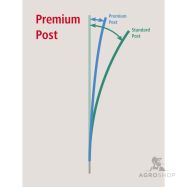 Sähköistettävä aitaverkko AKO TitanNet Premium XBraid susisuojaksi 1,22x50 m jalkatuella