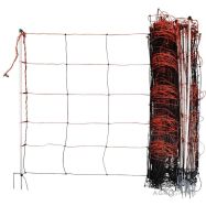 Sähköistettävä aitaverkko TitanLight lampaille 1,08x50 m jalkatuella