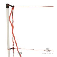 Sähköistettävä aitaverkko TitanLight lampaille 1,08x50 m jalkatuella