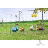Sähköistettävä kanaverkko PoultryNet Premium 1,06x50m, 2-piikkinen