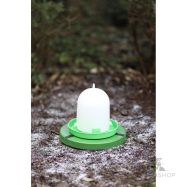 Lämmityslevy siipikarjan juoma-automaatille 15 W, Ø 25 cm
