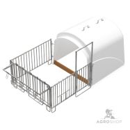 Vasikkatalo CalfHouse Premium XL aitauksella