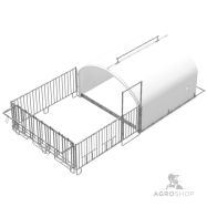 Vasikkatalo CalfHouse Premium XXL aitauksella