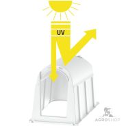 Vasikkatalo CalfHouse PE UV+ raskaalla aitauksella