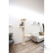 Kiipeilypuu Dolomit Tower Ø 38 cm, korkeus 187 cm, beige