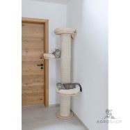 Kiipeilypuu Dolomit Tower Ø 38 cm, korkeus 187 cm, beige