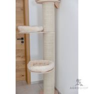 Kiipeilypuu Dolomit Tower Ø 38 cm, korkeus 187 cm, beige