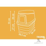 Kanien pesäkolo Bunny Base, täydellinen setti