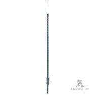 Metallinen aitatolppa T-Post 152 cm, vihreä/valkoinen