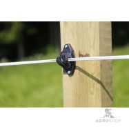 Hevosaitalanka AKO Premium 250 m, Ø 8 mm, valkoinen
