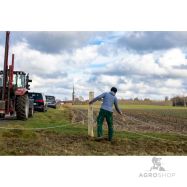 Hevosaitalanka AKO Premium 250 m, Ø 8 mm, valkoinen